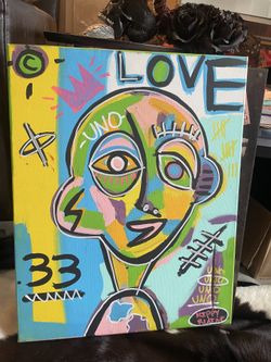 CONTEMPORARY VENICE BEACH ARTIST PAINTING