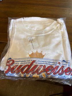 Vintage Budweiser "King of Beers" Label Promo Shirt - Deadstock XL