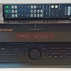 Sony 5.1 DD A/V Receiver with Remote (STR-K502P) Tested and Working