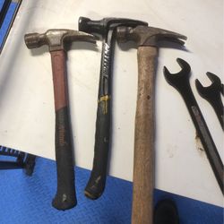3 Different Style / Weight Hammers