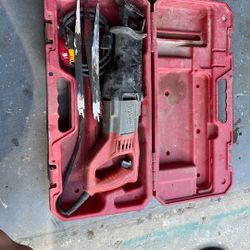 Milwaukee Sawzall W/case And Used Blades $50OBO