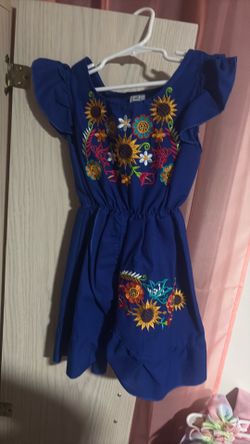 2T Mexican dress vestido mexicano