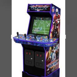 Arcade1Up - NFL BLITZ With Riser and Lit Marquee, Arcade Game Machine
