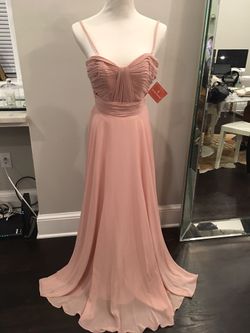 Brand new Gorgeous formal dress gown blush color