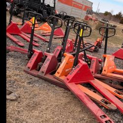 We Sale Tons Of New N Used Pallet Jacks $199-299