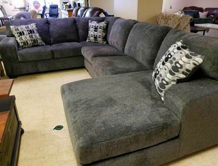 U SHAPED SECTIONAL COUCH BY ASHLEY