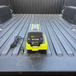 RYOBI 40V Lithium-Ion  8.0 Ah Battery & Rapid Charger Starter Kit