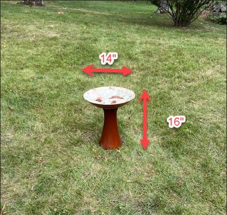 Small Bird Bath