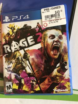 RAGE 2 PS4