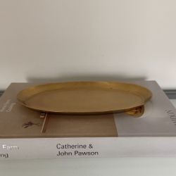 Roan Iris Brass tray 