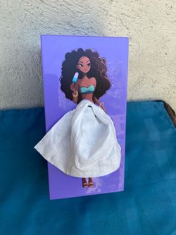 Purple Skirt Tissue Box Cover Holder