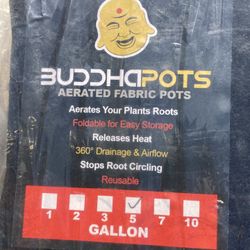 Buddha 1 Gallon Bags Aerated Fabric Pots