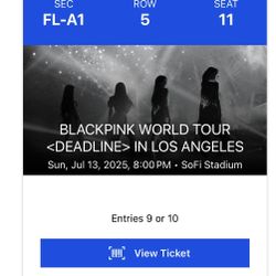 BLACKPINK WORLD TOUR <DEADLINE> IN LOS ANGELES - 7/13
