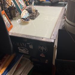 Vintage Industrial Light Table 