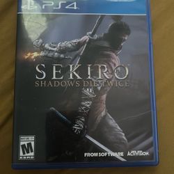 SEKIRO SHADOWS DIE TWICE 
