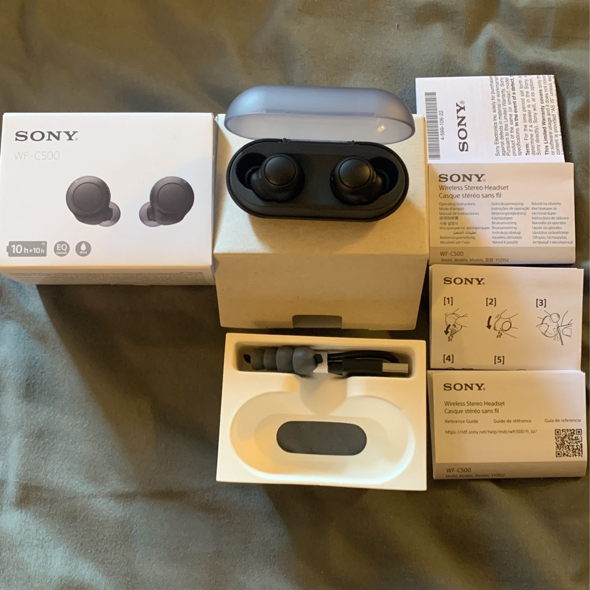 SONY WF-C500 Bluetooth Headphones 