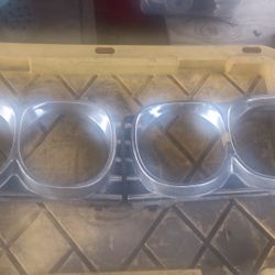 1967 Chevy Impala Headlight Grill Trim
