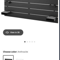 Ikea Nordli Headboard Headboard, about 7 feet long Was used on a queen bed. Also works well with a full size bed.

Has small scratch, not really not