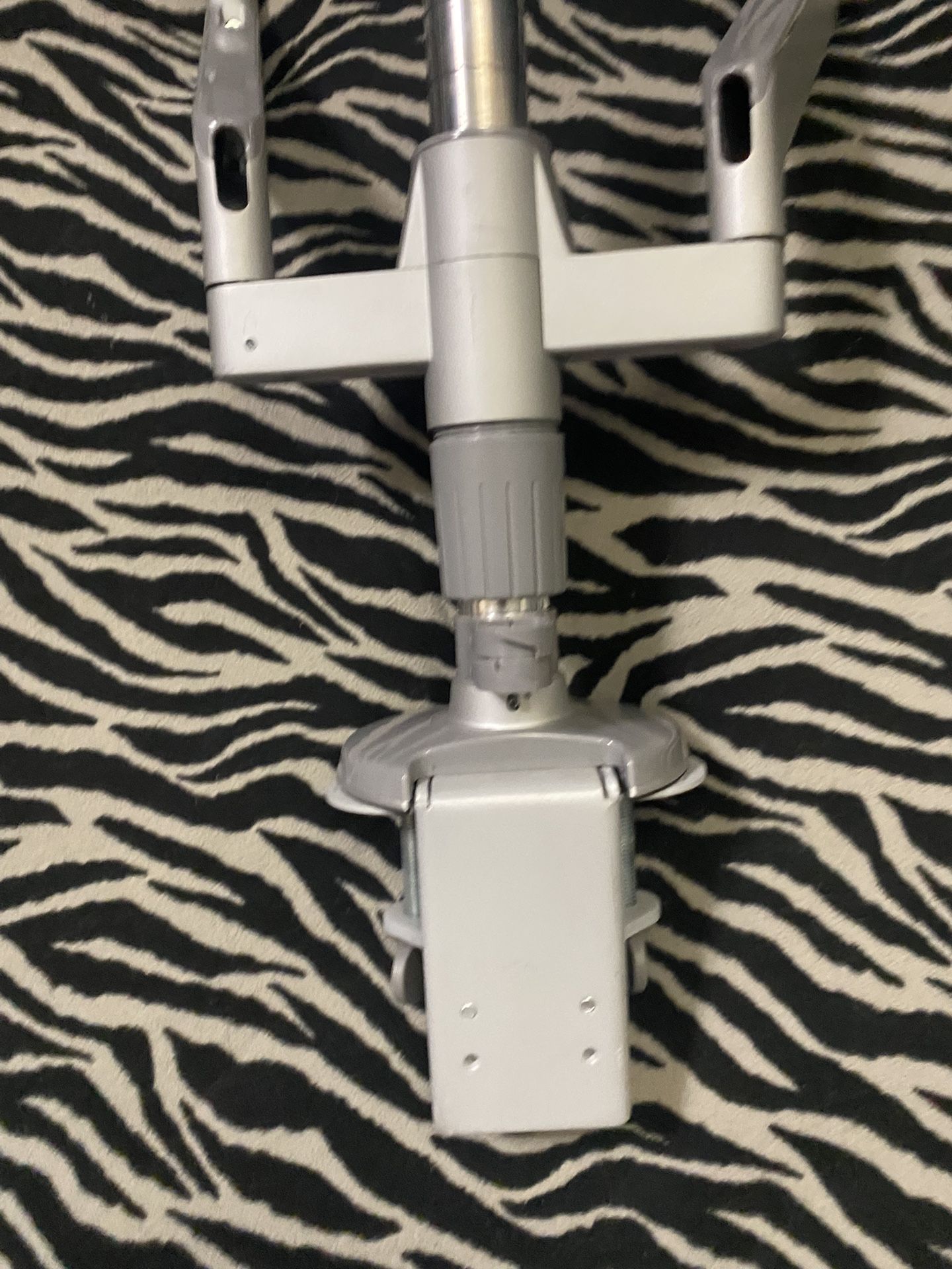 Human scale Dual Monitor mount