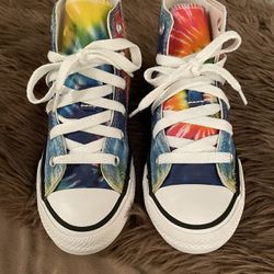 High Top Converse tye dye 12c