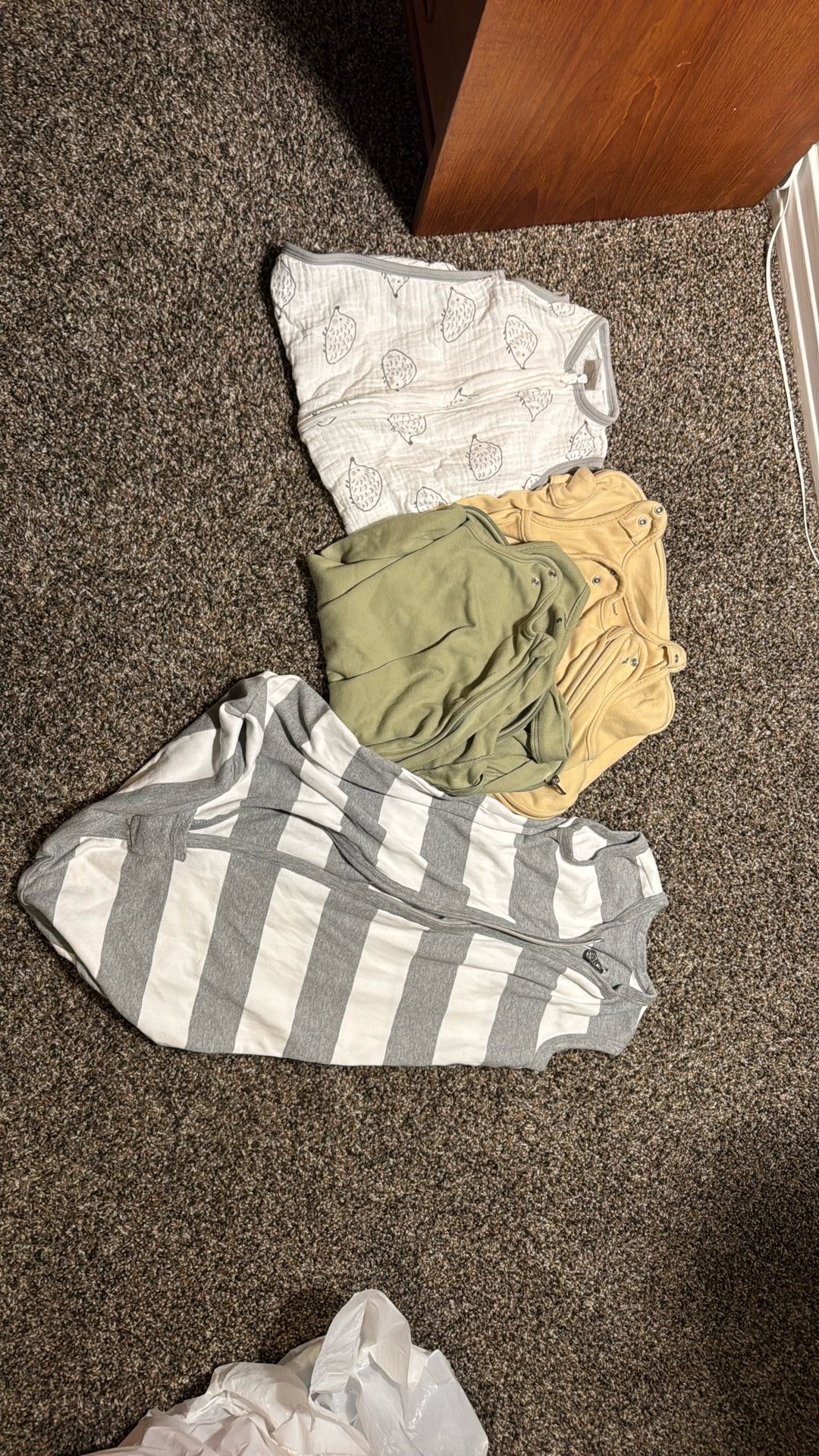 Cotton Sleep Sacks 0-6 Months