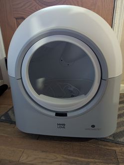 HHOLOVE Automatic self cleaning cat litter box