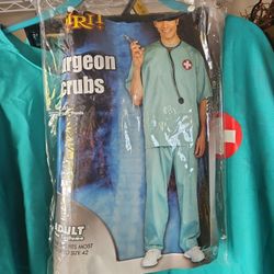 Surgeon Scrubs size adult up to size 42