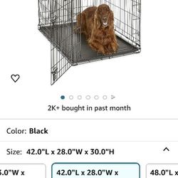 Dog Crate - Brand New - No Box 42Lx28Wx30H