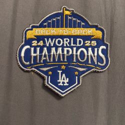 Dodgers Back To Back Patch