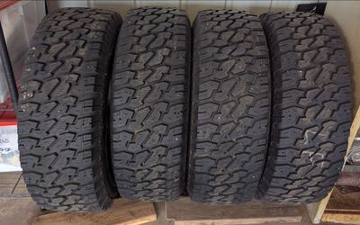 4  Snow Tires  mounted on rims