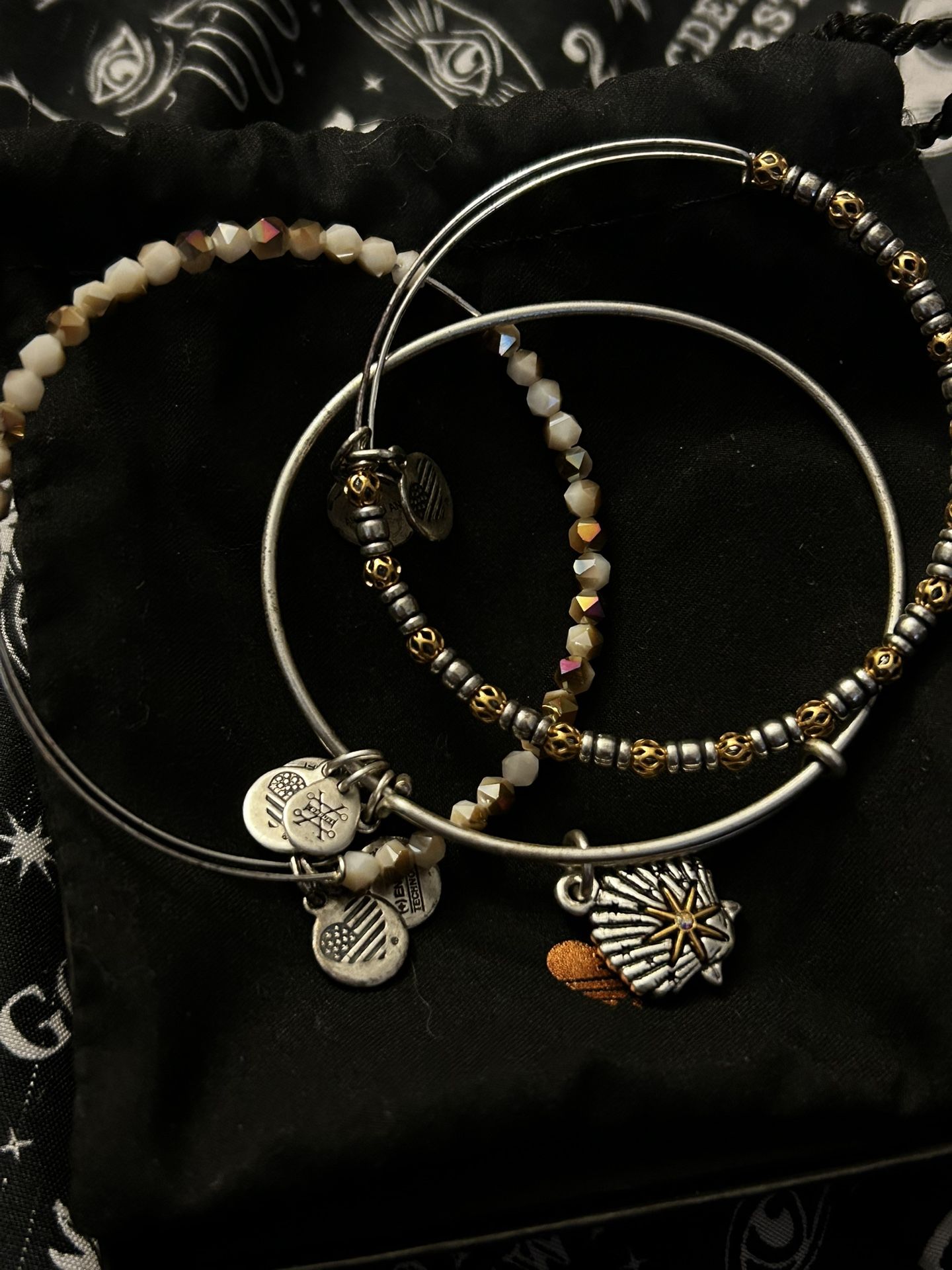 x3 alex and ani bracelets