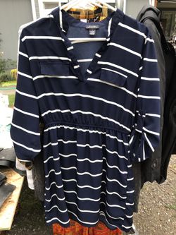 Navy Blue Dress