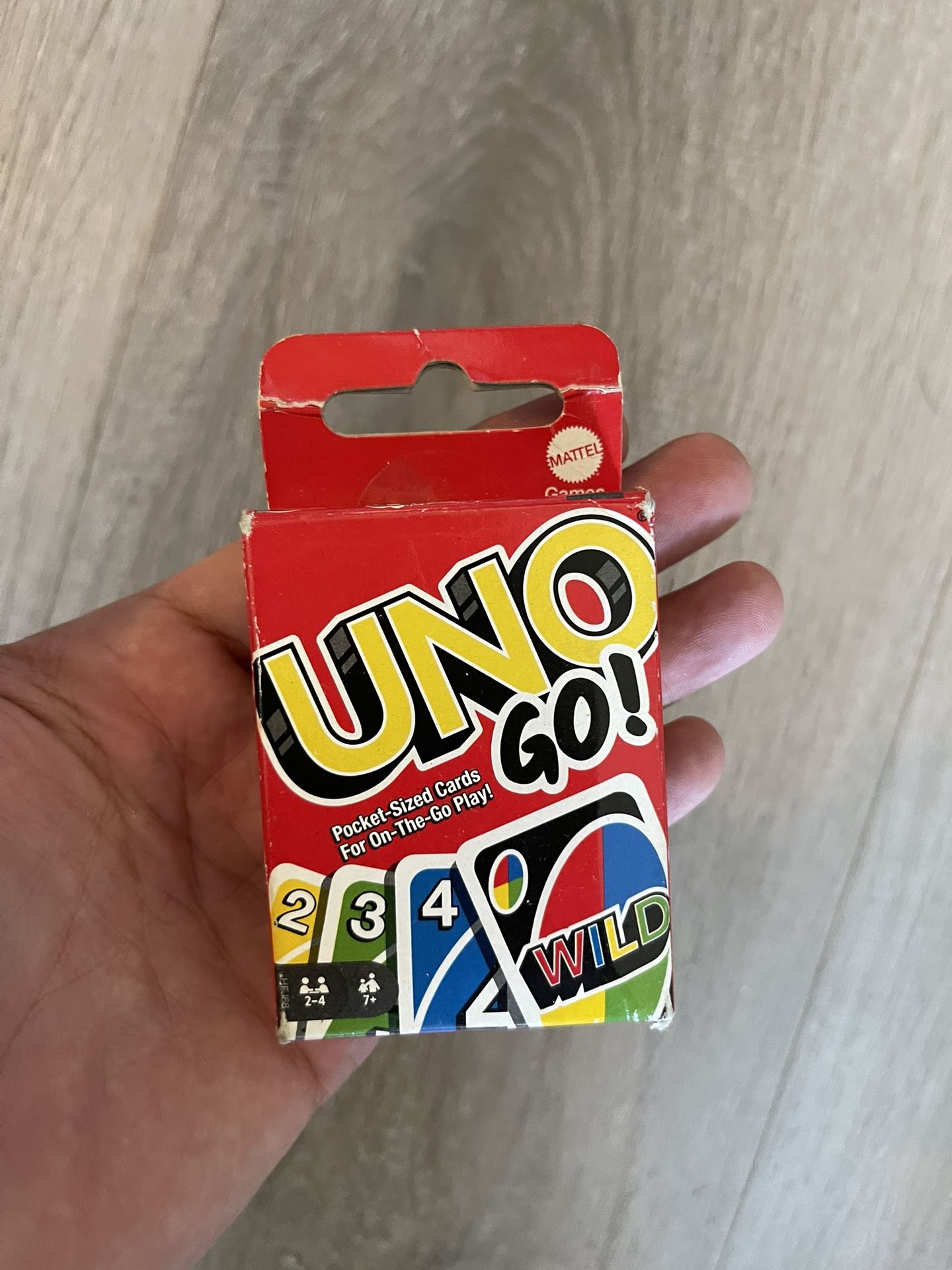Mini Pocket Size Uno Cards