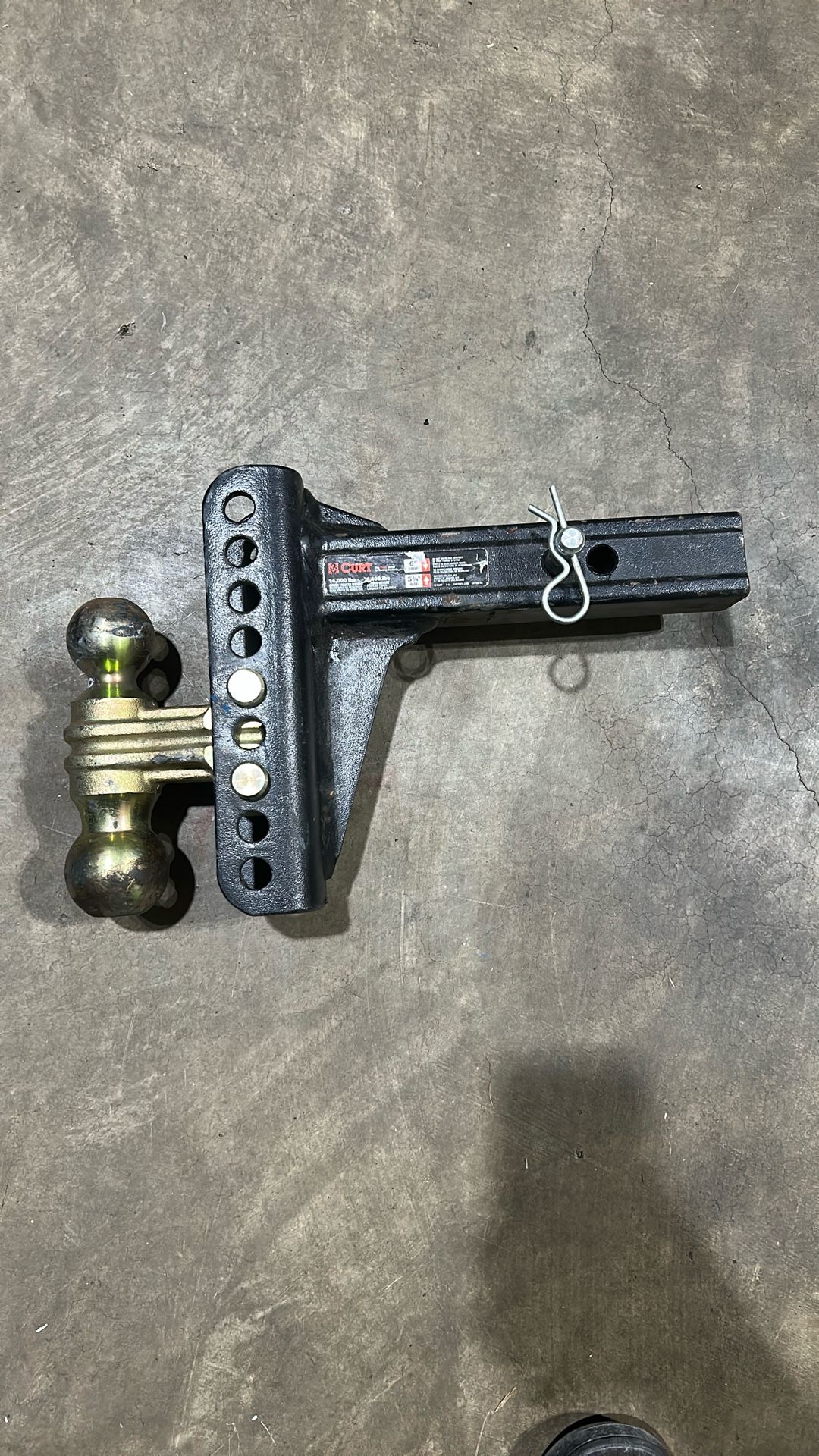 Curt drop hitch