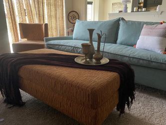 2 chairs and ottoman