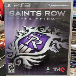 Saints Row The Third PS3 (IF IT'S STILL POSTED, IT'S STILL AVAILABLE)