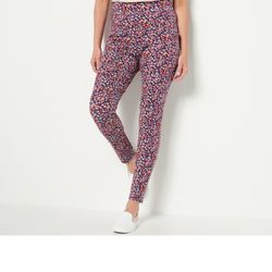 Denim And Company Active Regular Duo Stretch Pant With Side Pocket  XL