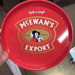 Vintage McEwan’s Export Beer tray
