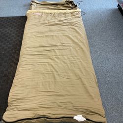 Coleman XL Flannel Lined Sleeping Bag