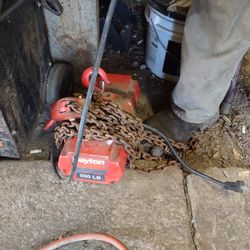 Dayton Electric Chain Hoist