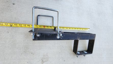 RV bumper mount spare tire carrier