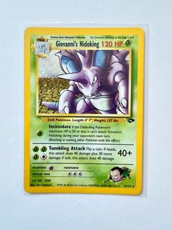 Giovanni’s Nidoking