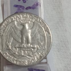1986 Quarter Error Doubling On  United States Of America 