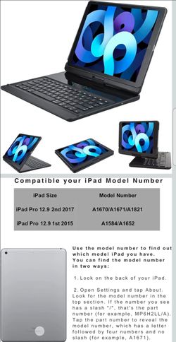 iPad Pro 12.9 Keyboard Case