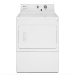 Whirlpool 7.4 cu. ft. 120-Volt White Commercial Gas Super-Capacity Dryer - New 