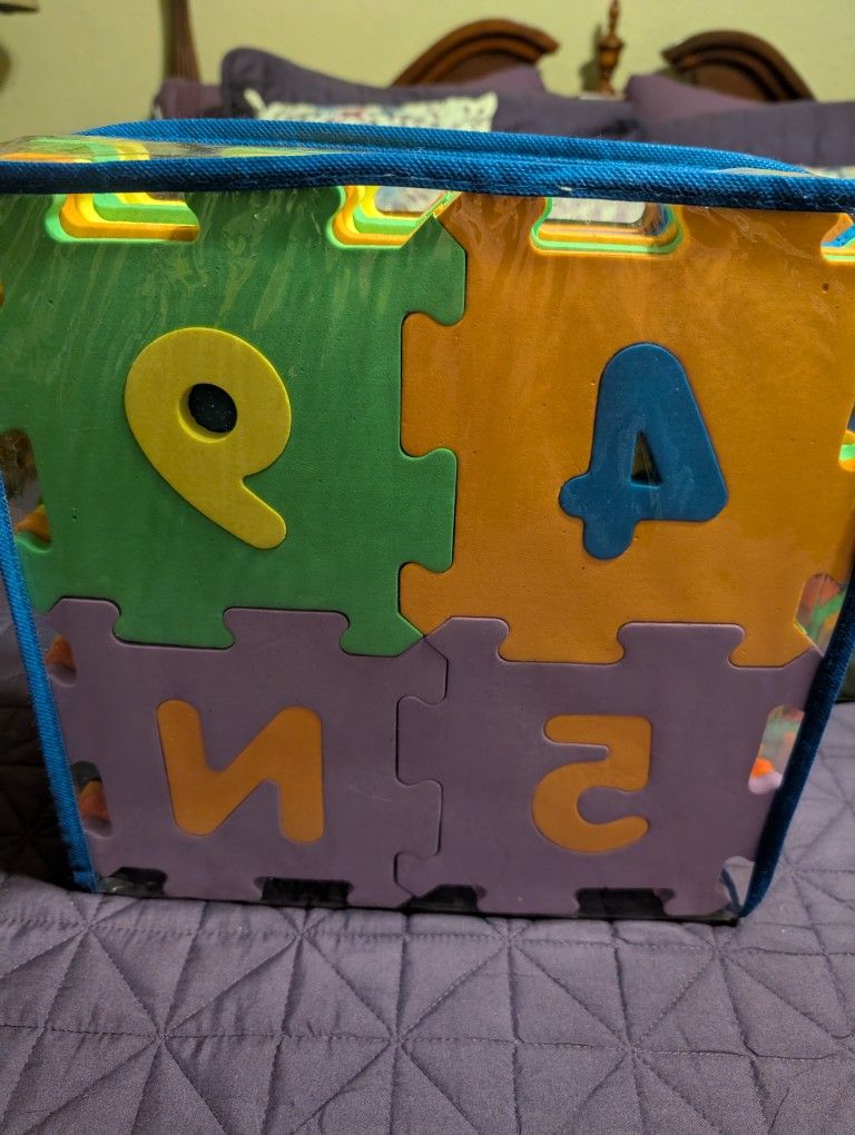 Foam Puzzle Mat Alphabet And Numbers