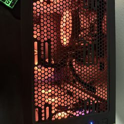 STGAubron Gaming PC Desktop Computer, Intel Core i7 up to 3.9GHz, Radeon RX 580 8G, 16G RAM, 512G SSD, WiFi 6, BT 5.0, RGB Fan x4, Windows 11 Home