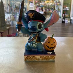Disney Showcase Stitch Halloween “Lovable Buccaneer” Figurine (contact info removed)