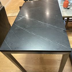 Crate & Barrel Parson High Table