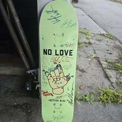 RARE Signed Active Ride Shop Team Deck - Long Beach History (Slash, Figgy, Spanky)